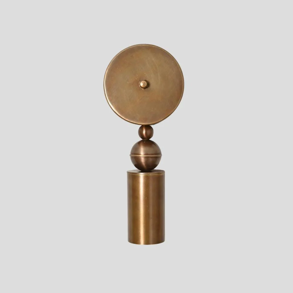 Brass Wall Sconce - 1950s Pendant Wall Lamp - Image 4
