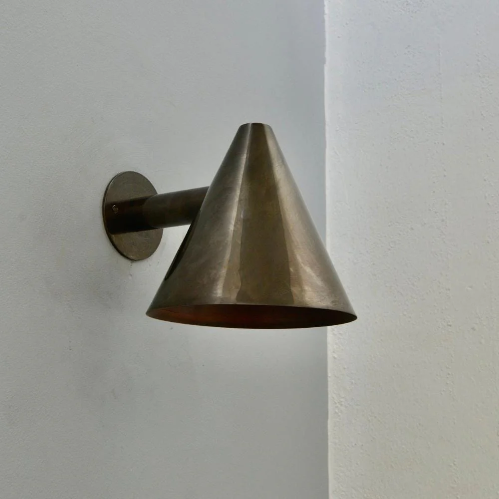 Minimalistic Sconce - Wall Light Fixture Brass Wall Lamp - Image 4